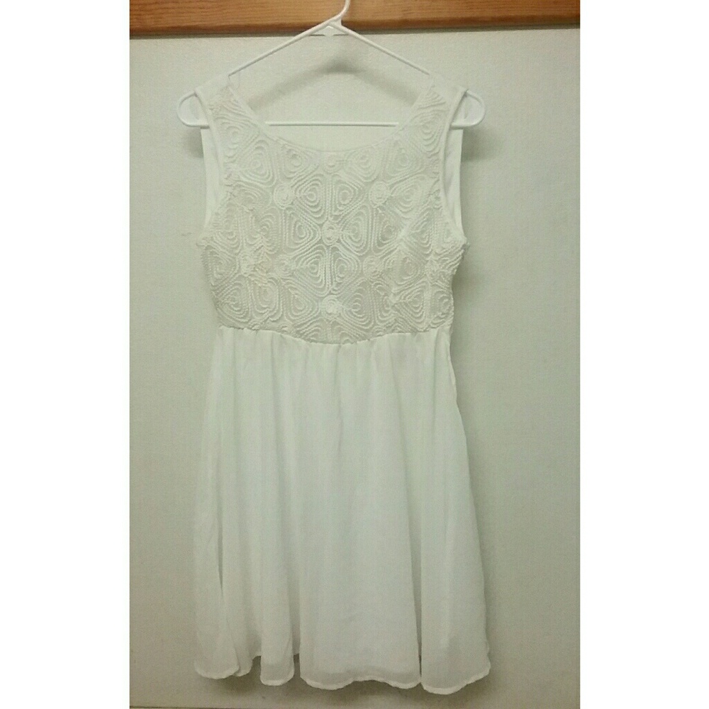 NWT White tank dress